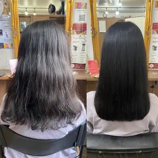 ロング 統括ディレクター kuriのヘアスタイル