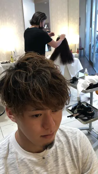 メンズ 神田 澪史のヘアスタイル