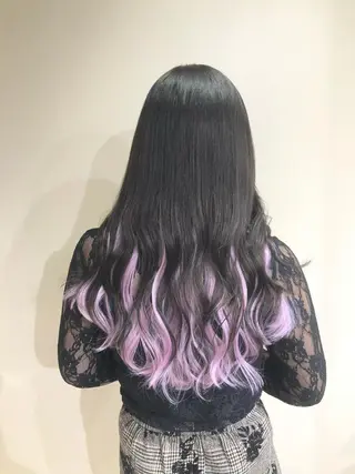 ロング カラー 韓国カラーエクステ 👑代表渡部雅己👑のヘアスタイル