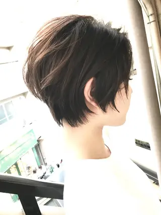 ショート カラー 💎髪質改善💎 デザイナーshinのヘアスタイル