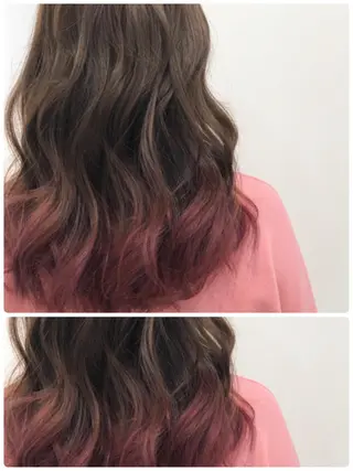 ミディアム カラー 白井 秀太郎のヘアスタイル
