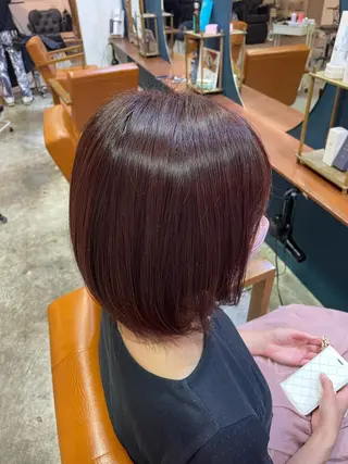 ショート カラー ヘアアレンジ ☂️カトウ ケイゴ☂️のヘアスタイル