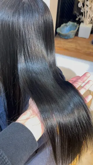ロング トリートメント✨/ カラー✂️　ヒジリのヘアスタイル