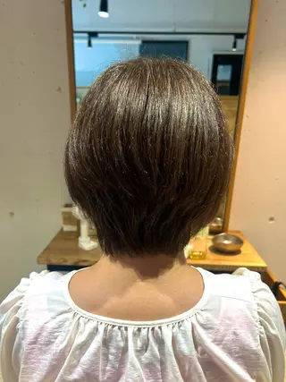 ショート ブルームヘアデザイン かこ。のヘアスタイル