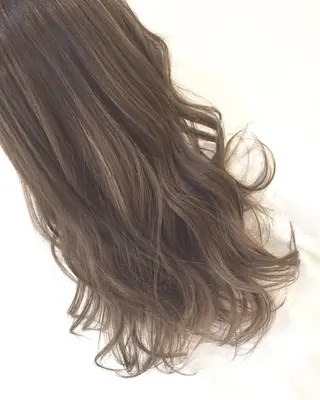 セミロング カラー ハイトーン×髪質改善 KENTAのヘアスタイル