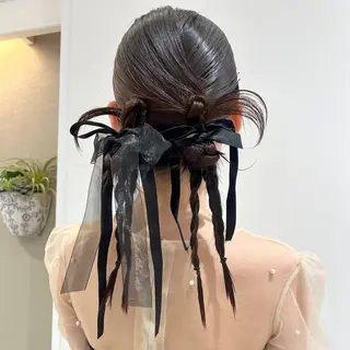 ヘアアレンジ りな/ボブ /ダブルカラーのヘアスタイル