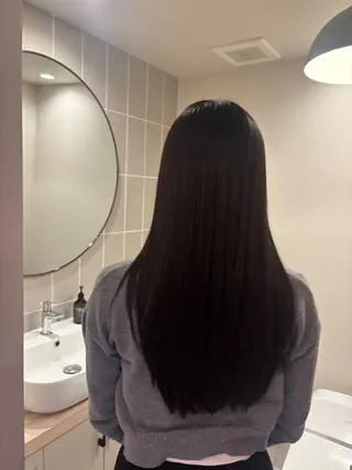 ロング 山本 あのんのヘアスタイル