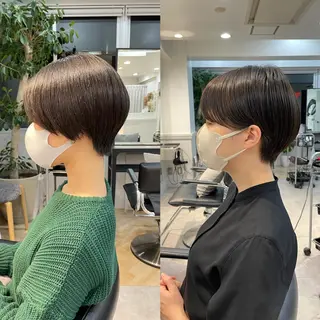 ショート 木下英治/ボブ ショート銀座のヘアスタイル