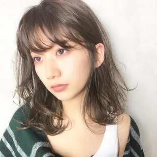 セミロング 💎髪質改善専門 jewel boxのヘアスタイル