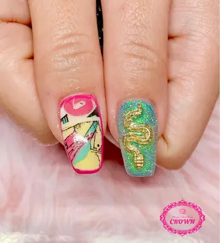 ネイル CROWN プライベートサロンのネイルデザイン