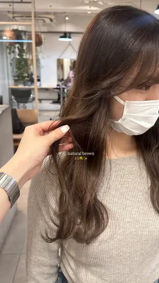 ロング カラー naturalカラー / Rukaのヘアスタイル