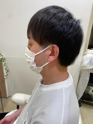 ショート メンズ 🩵波巻き／ツイスパ HARU💎のヘアスタイル