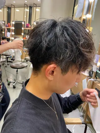 メンズ unopulir 景山　凌のヘアスタイル