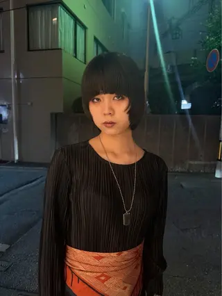 ショート 今泉/kai🐇ボブ 似合わせカットのヘアスタイル