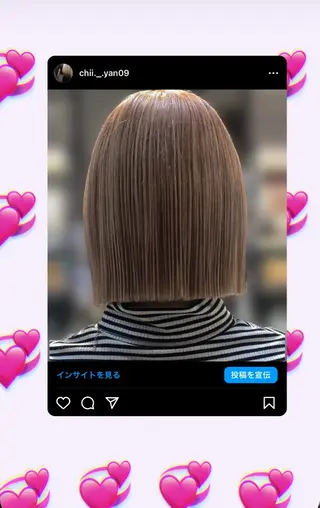 ショート ︎︎☁🧺チヒロ モデル募集🧺︎︎☁のヘアスタイル