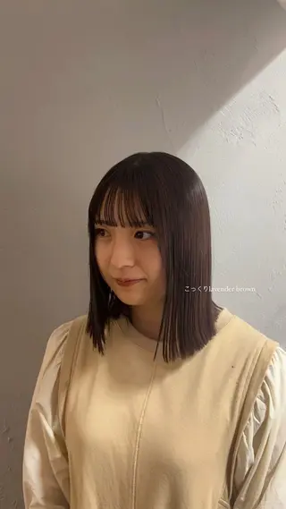 カラー naturalカラー / Rukaのヘアスタイル