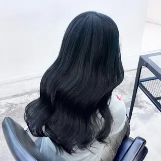セミロング カラー ヘアアレンジ 🎀モテ暖色× エクステ🎀あかりのヘアスタイル