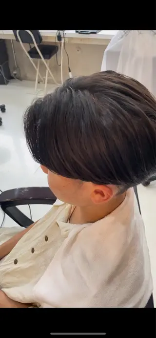 ショート パーマ PERCUT 中島快のヘアスタイル
