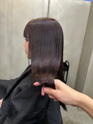 セミロング カラー 中園康 /カラー/ブリーチのヘアスタイル