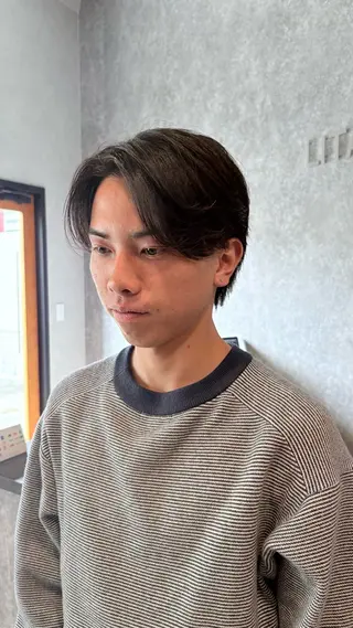 パーマ メンズ パーマスタイル特化◎ 永戸圭汰のヘアスタイル