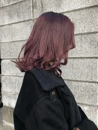 ミディアム カラー 🌷nanase🌷 gally hairのヘアスタイル