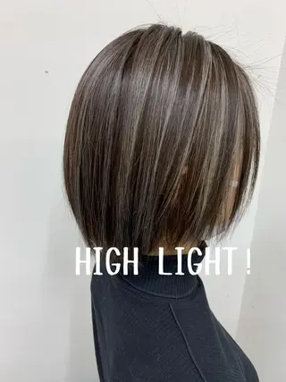 ミディアム 髪質改善×縮毛矯正 ×艶カラーNAOのヘアスタイル