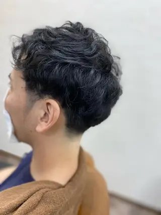 ショート パーマ 後藤 征信のヘアスタイル
