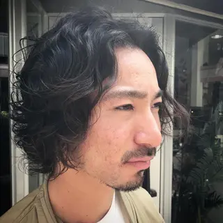 パーマ メンズ pep natsumiのヘアスタイル