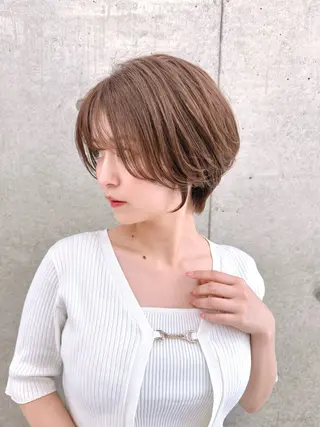 ショート 似合わせボブ🌟 艶髪特化💗村松優斗のヘアスタイル