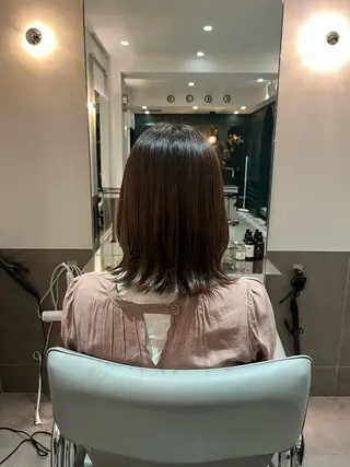 ミディアム カラー 🌻暖色カラー🌻 sakuraのヘアスタイル