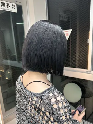 ショート カラー ヘアセット🎀透明感 カラーHiROEのヘアスタイル