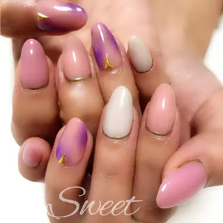 ネイル sweet 仲野陽子のネイルデザイン