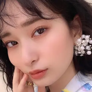 マツエク・マツパ 仲西 愛鈴のヘアスタイル