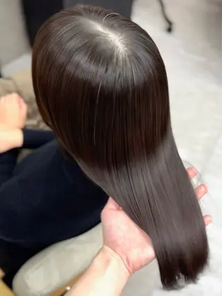 ロング カラー パーマ 🌸東中野/髪質改善 美髪矯正/櫻井🌸のヘアスタイル