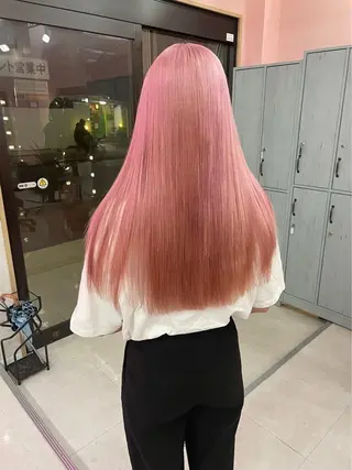 ロング カラー メンズ ☁️かずき☁️青.紫 推し活カラー💫のヘアスタイル
