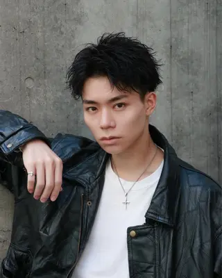 カラー パーマ メンズ メンズカット🐺 パーマ特化🔥舜のヘアスタイル