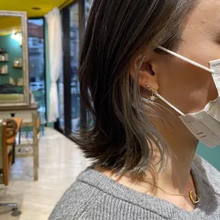 ショート カラー 末石 智のヘアスタイル