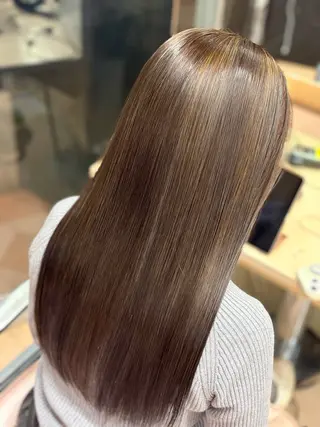 ロング 坂下 真珠愛のヘアスタイル