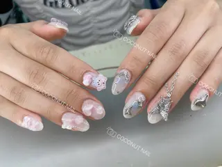 ネイル 神田 ココナッツのネイルデザイン
