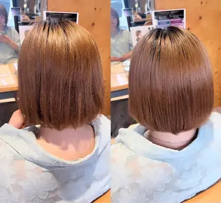ショート パつっとボブ 🌸みおのヘアスタイル