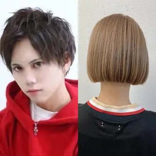 ミディアム メンズ 【毎朝セット3分】 メンズパーマ　真人のヘアスタイル