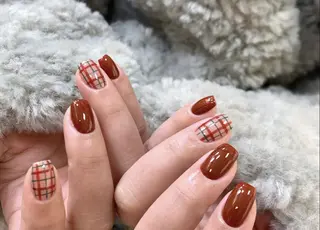 ネイル By moonネイル 🌷ワンホン/韓国風のネイルデザイン