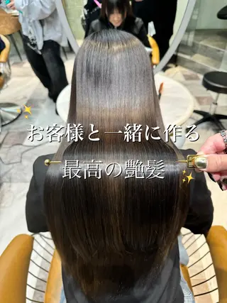 ロング 服部大地/縮毛矯正 髪質改善の達人のヘアスタイル