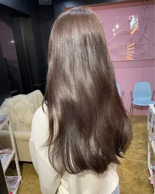 ロング カラー . chihiroのヘアスタイル