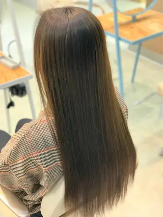 ロング カラー 北川 拓也のヘアスタイル