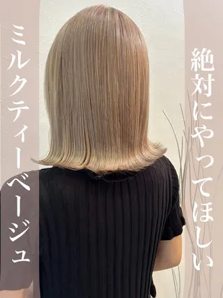 セミロング パーマ ヘアアレンジ メンズ キッズ 🤍韓国風レイヤー/ 艶髪🤍鳥越美羽のヘアスタイル