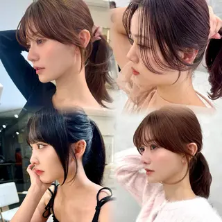 ロング カラー レイヤー/顔まわり/ 増子 美沙希🍀🫧のヘアスタイル