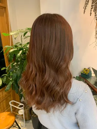 セミロング カラー 中目黒🌼 🌼ハナのヘアスタイル