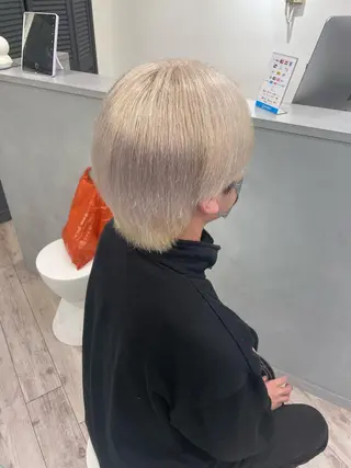 メンズ ♡似合わせハイトーン ♡maiのヘアスタイル