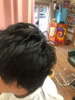 ショート パーマ kou艶髪師色髪師 こう 艶髪師色髪師のヘアスタイル